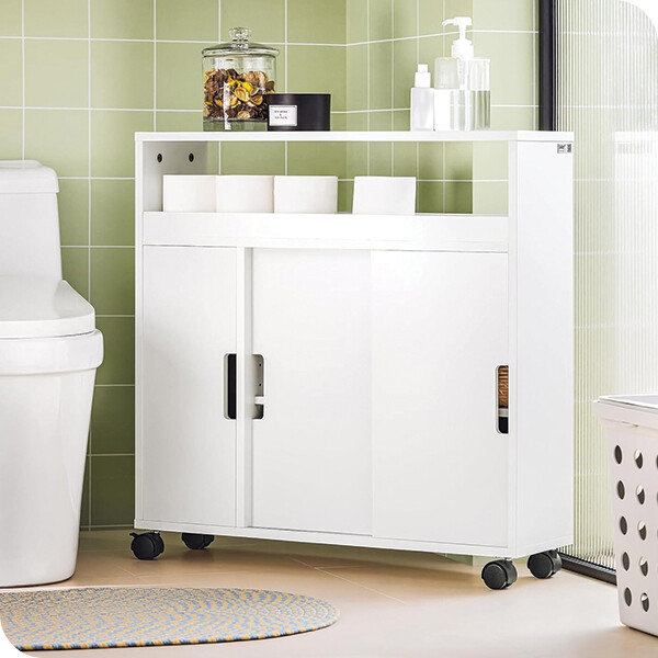 bathroom storage caddies