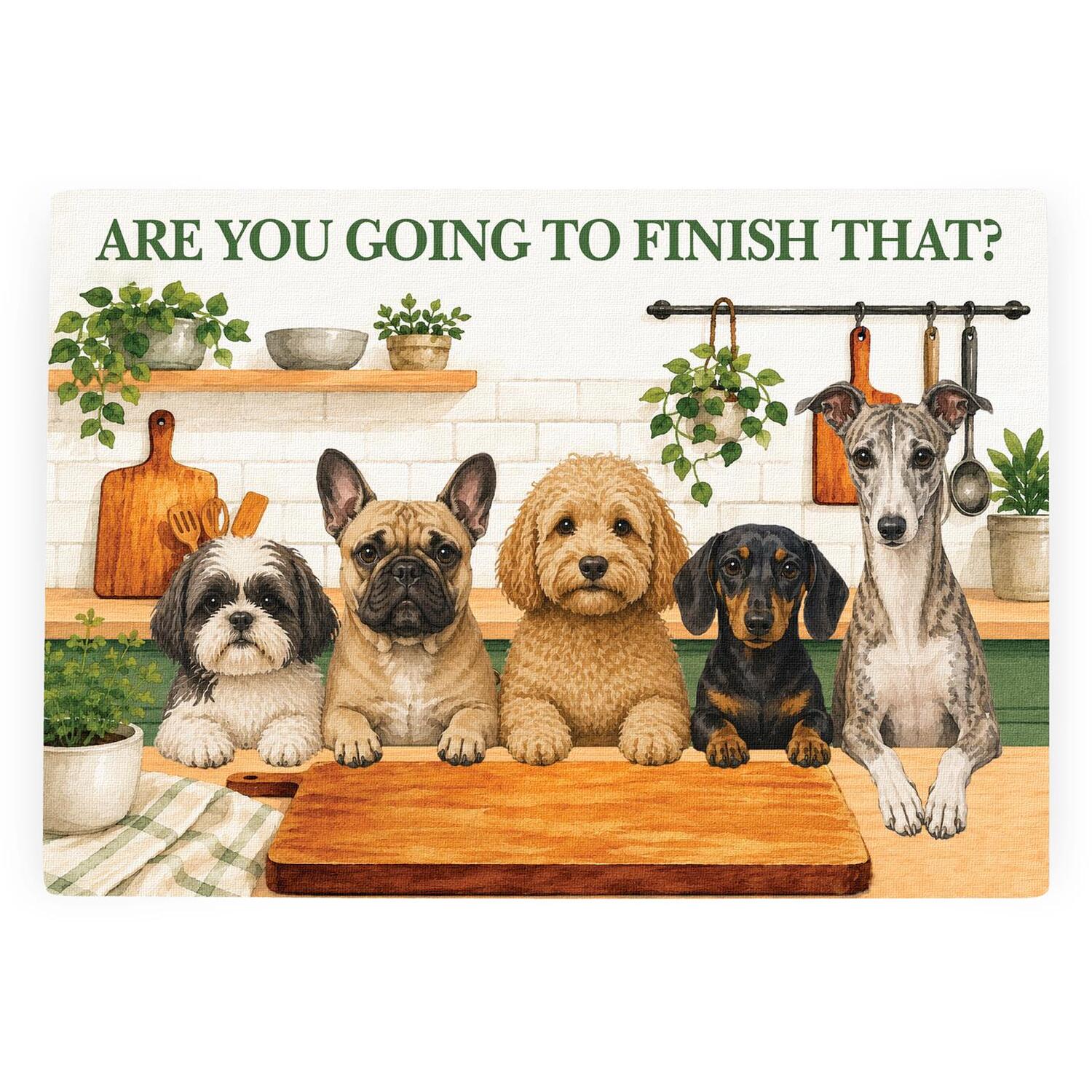 Image of Curious Dogs Worktop Saver - Small&hellip;
