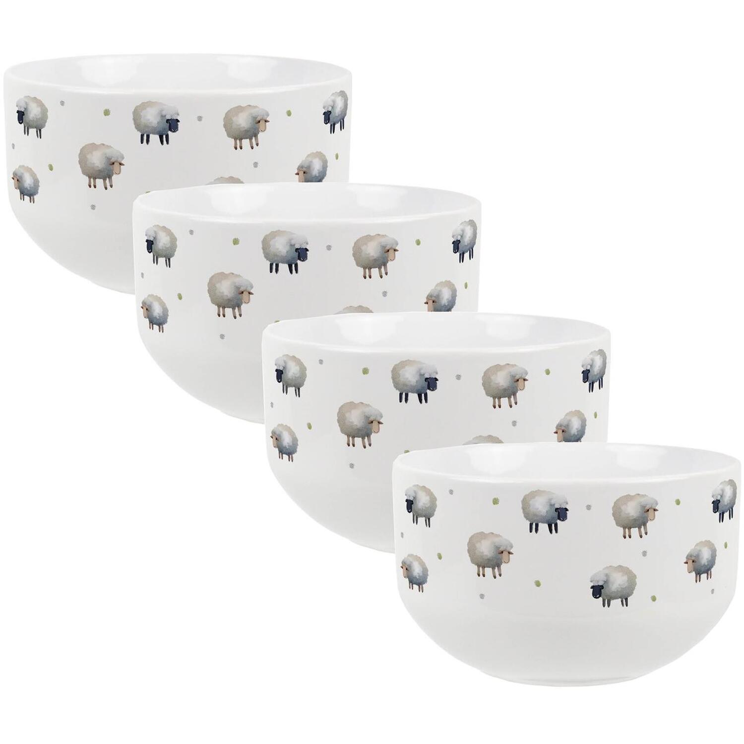 Image of Spring Sheep Ceramic Bowl - White&hellip;