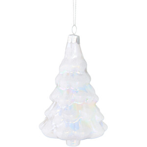 Iridescent Christmas Tree Decoration