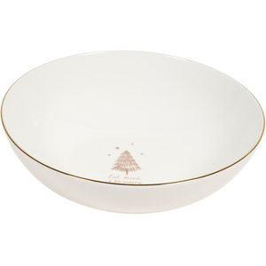 Gold Spruce Serving Bowl