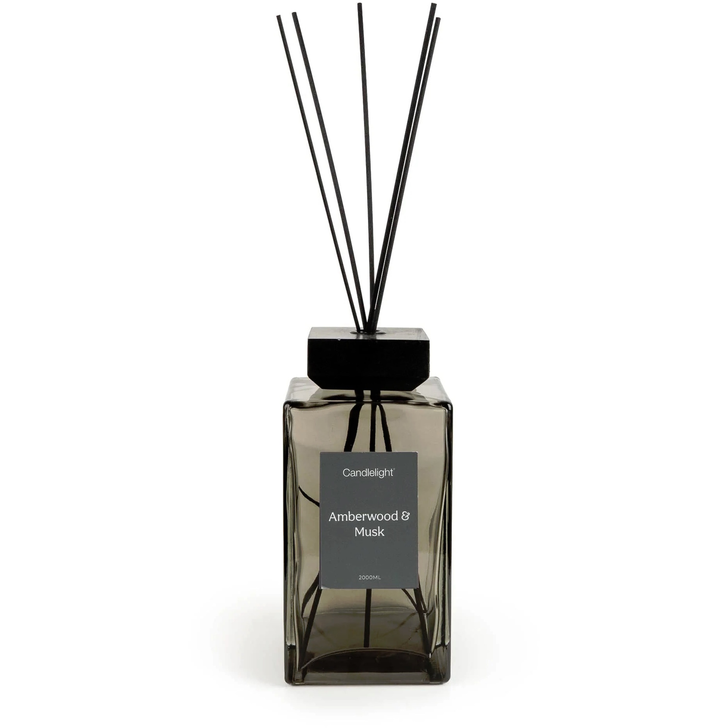 B&Q - Xl Square Reed Diffuser 2000Ml Amberwood & Musk - Image 2