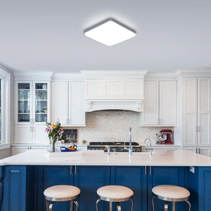 Ceiling Light White Square
