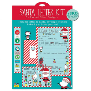 Letter to Santa Writing Set with Envelope and Stickers