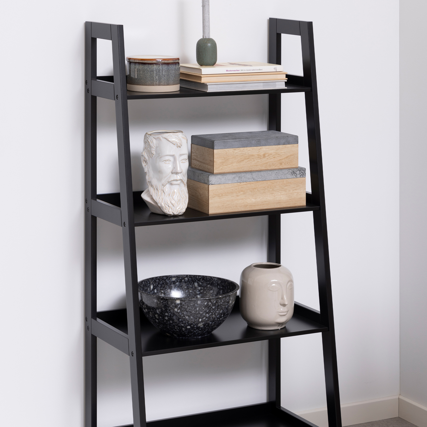Furniture To Go - Bookcase - 4 Shelf - Black - Image 5