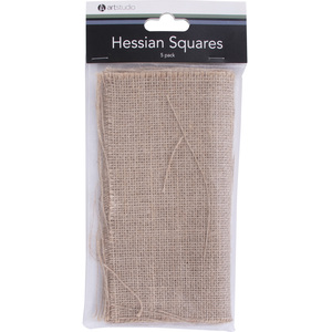 Pack of 5 Hessian Squares