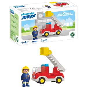 Playmobil JUNIOR: Ladder Unit Fire Truck