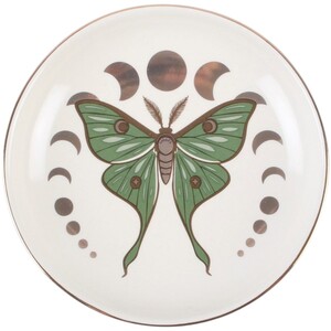 Moonphase Moth Trinket Dish