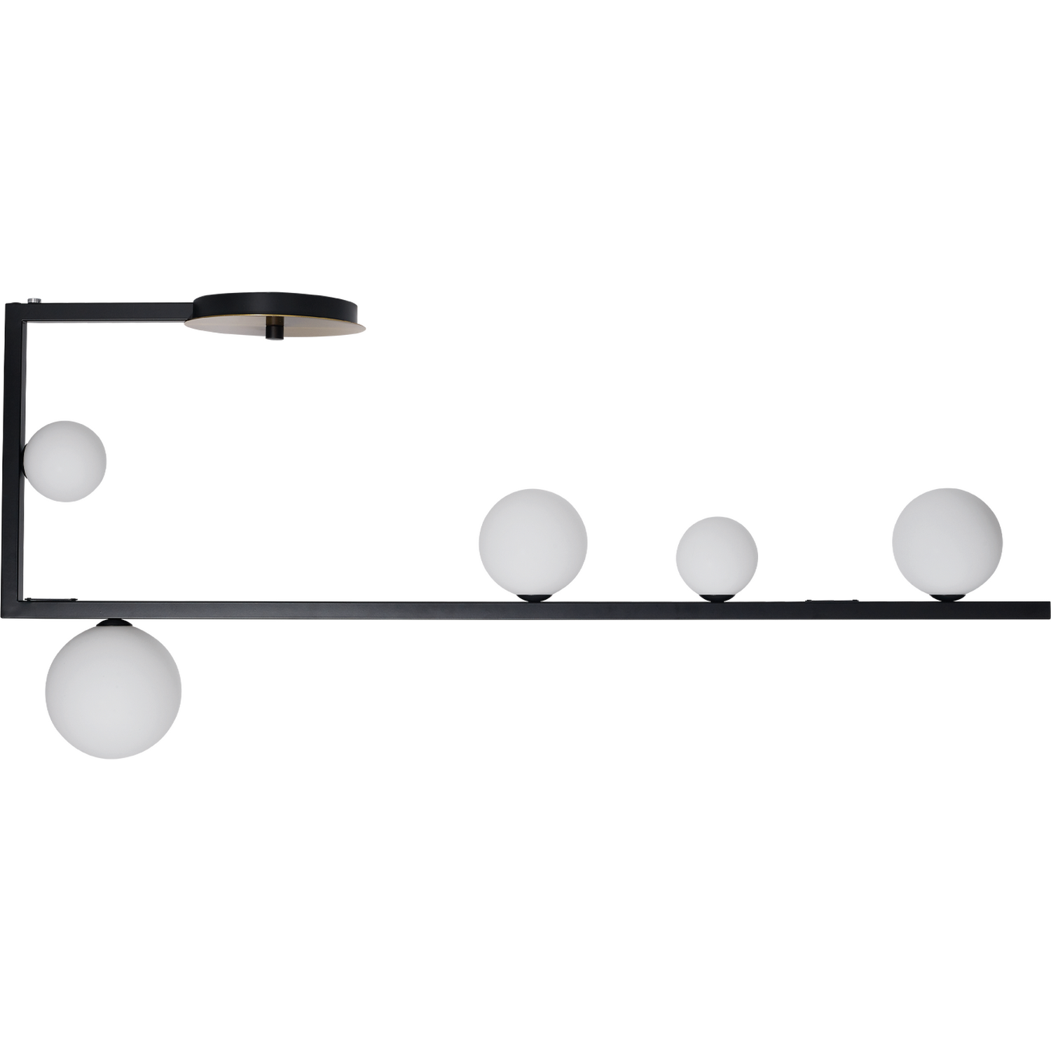 Ideal Lux Lighting Birds Ceiling Light Brass - Brass