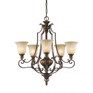 Kelham Chandelier  Bronze