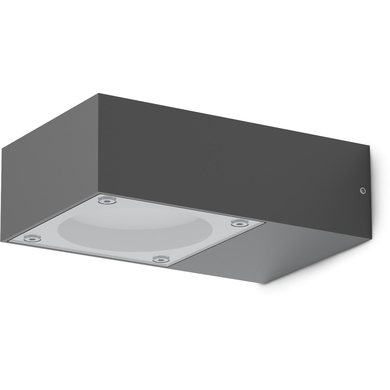 B&Q - Luminosa Sirio Outdoor Wall Down Lamp Black Ip65 - Image 2