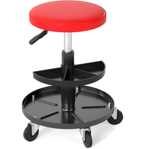 Adjustable Seat Rolling Mechanic Stool