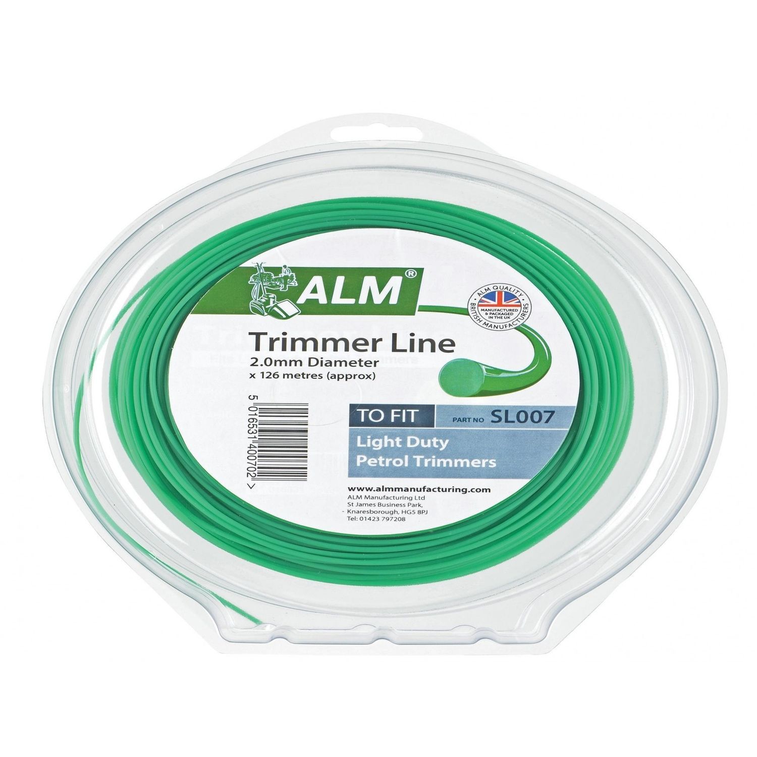 Alm Manufacturing Trimmer Line F - Green