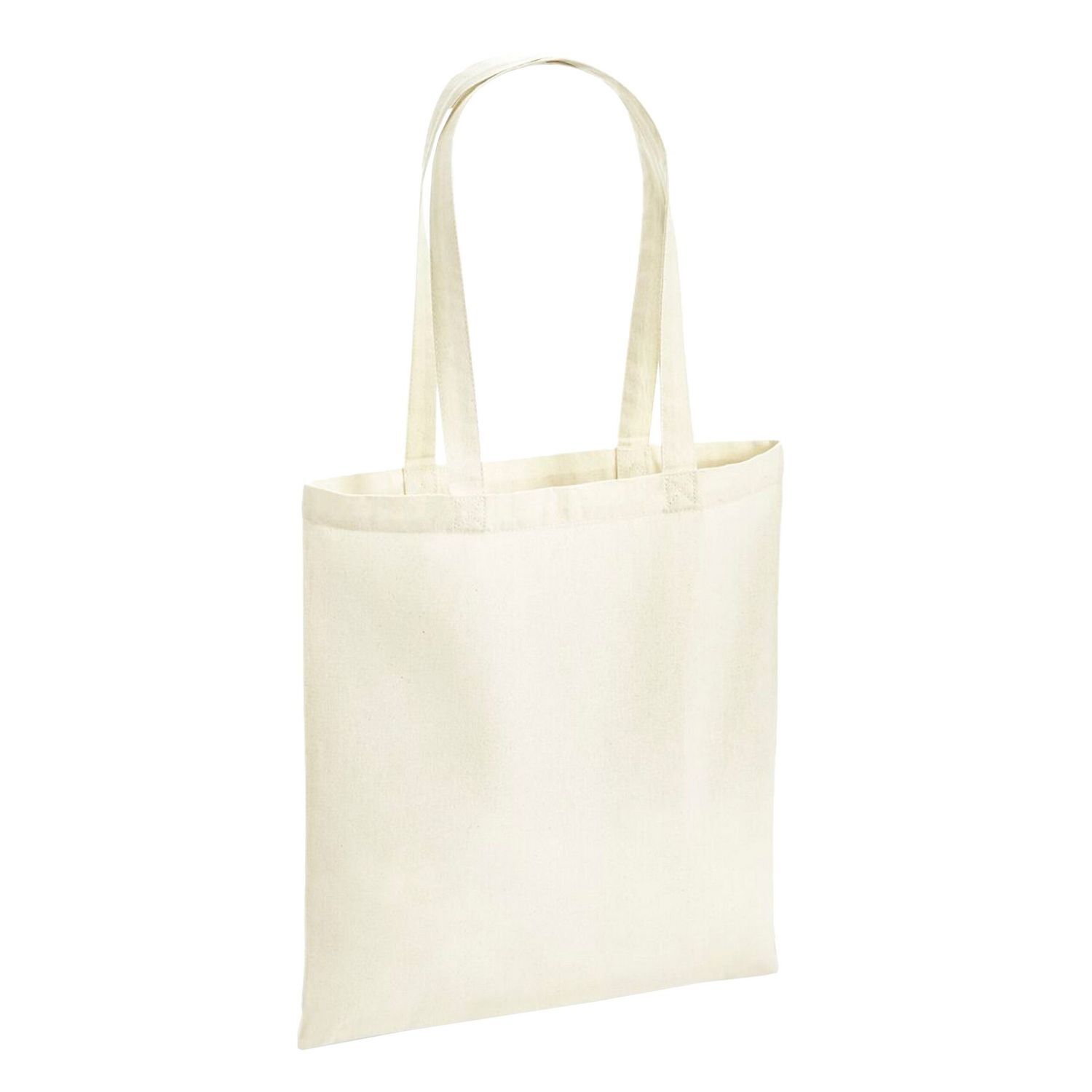 Westford Mill Recycled Cotton Tote Bag A - Natural