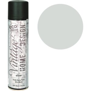 Silver Chalk Spray Paint Party Decoration
