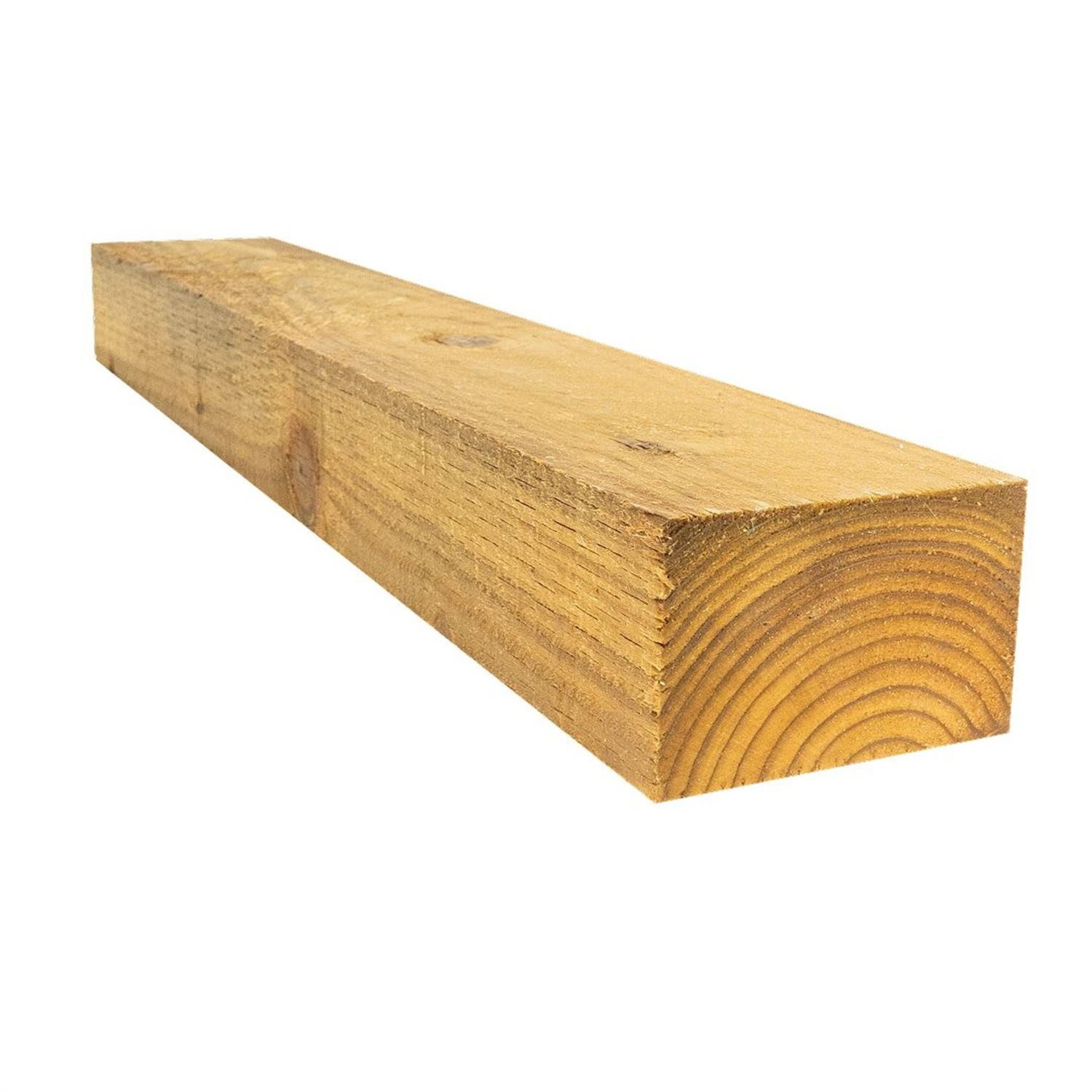 Snowdon Timber Treated Sleeper (T) 100Mm (W) 150Mm (L) 0.9M - Pack Of 2 - Natural / 2