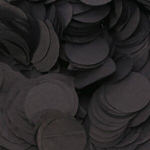 Black Paper Dots Confetti 2 Pack
