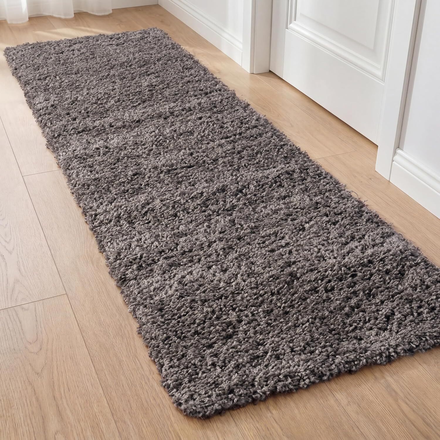 Ruglenza Galaxy Shaggy Rug - Taupe / 150Cm