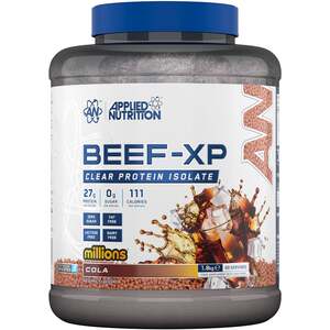 Applied Nutrition Beef-XP Clear Protein Isolate Powder - Millions Cola - 60 Servings