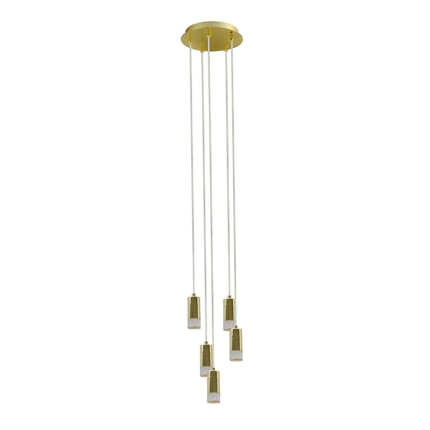 Italux Lighting Mentin Pendant Light Brass - Brass