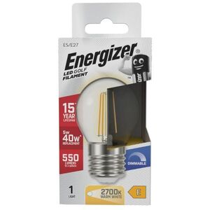 Energizer ES/E27 LED Golf Bulb A
