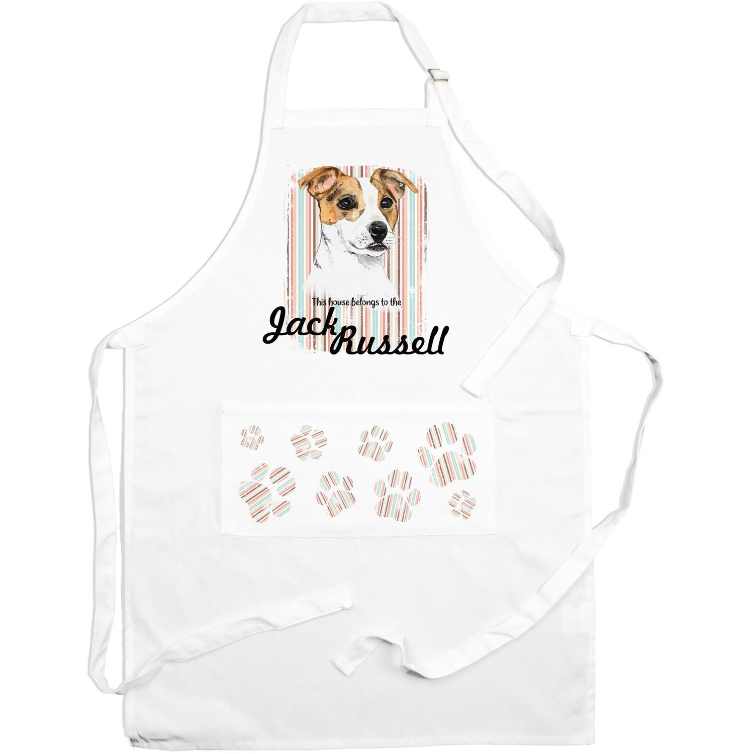 B&Q -  Jack Russell ApronNovelty Kitchen Gift For Dog Lovers - Image 3