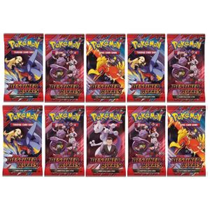 Pokemon Scarlet & Violet Destined Rivals Booster Pack - 10 Pack