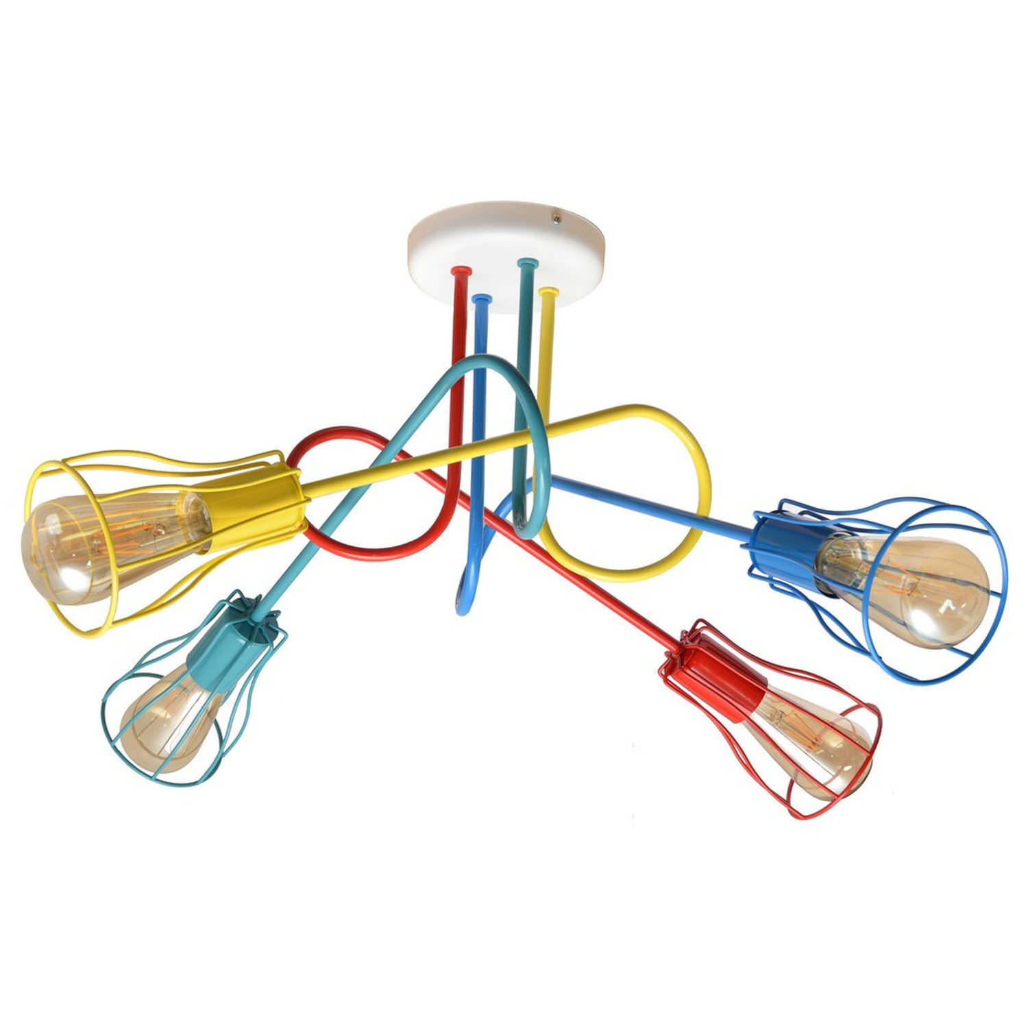 Helam Lighting Oxford Ceiling Light Multi-Coloured