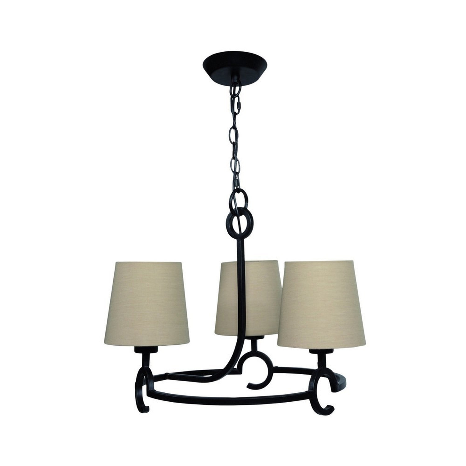 Inspired Lighting Argi Pendant Light Brown
