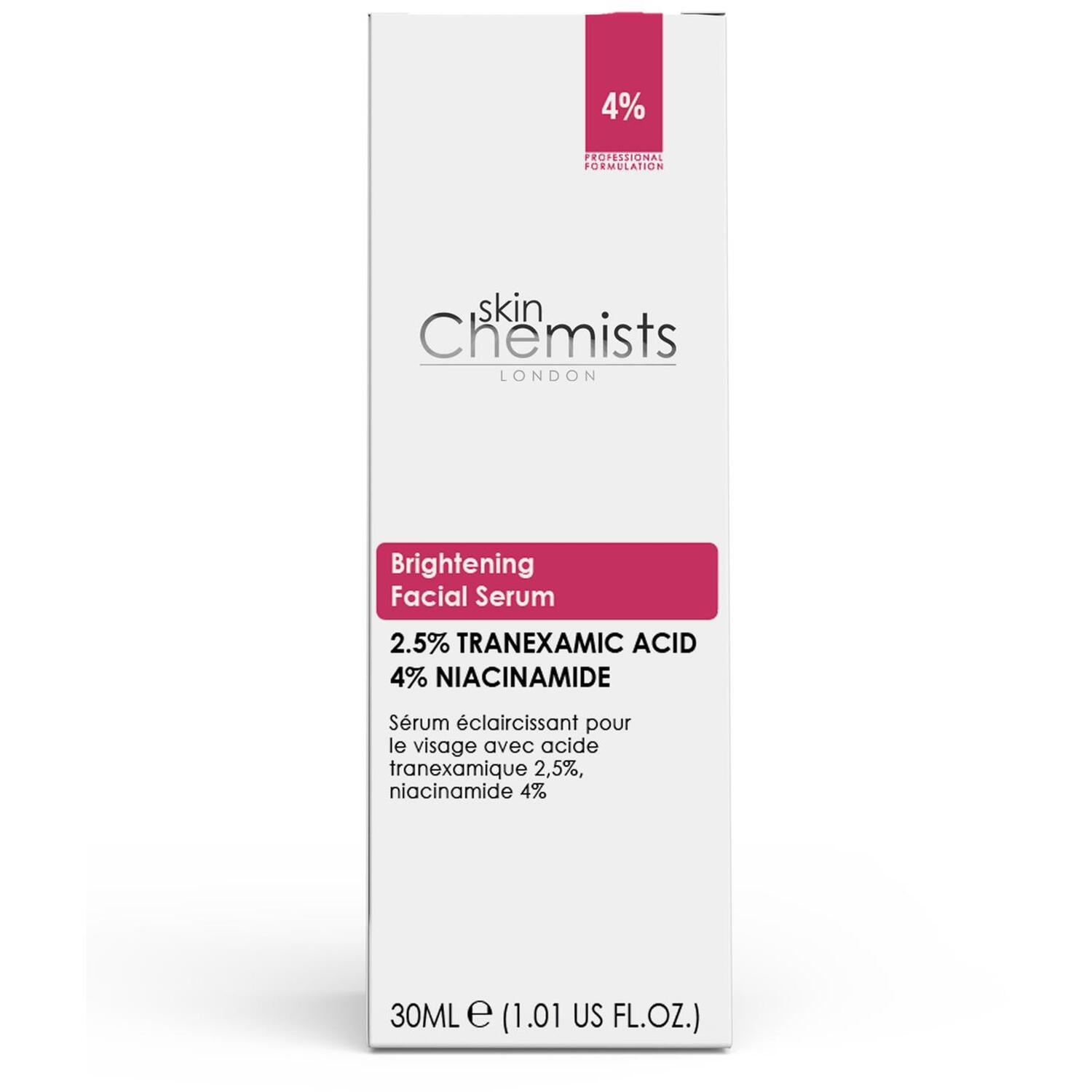 Skinchemists Women's White Brightening Tranexamic Acid 2.5%, Niacinamide 4% Facial Serum 30Ml In - Image 4