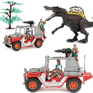 Kids Dinosaur Quadbike with Dinosaur Figures For Kids