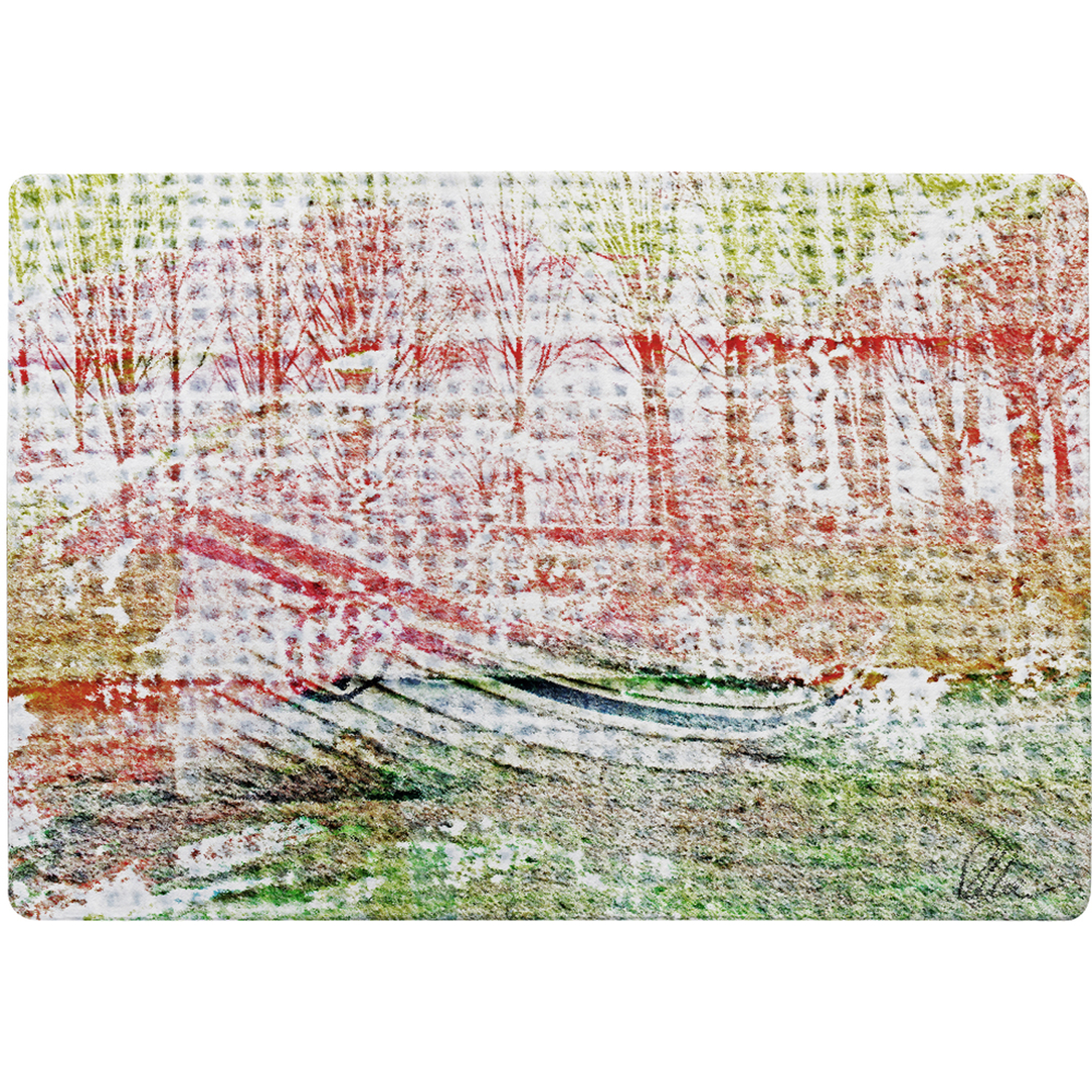 Washed Up Rug - Pink / 150cm thumbnail