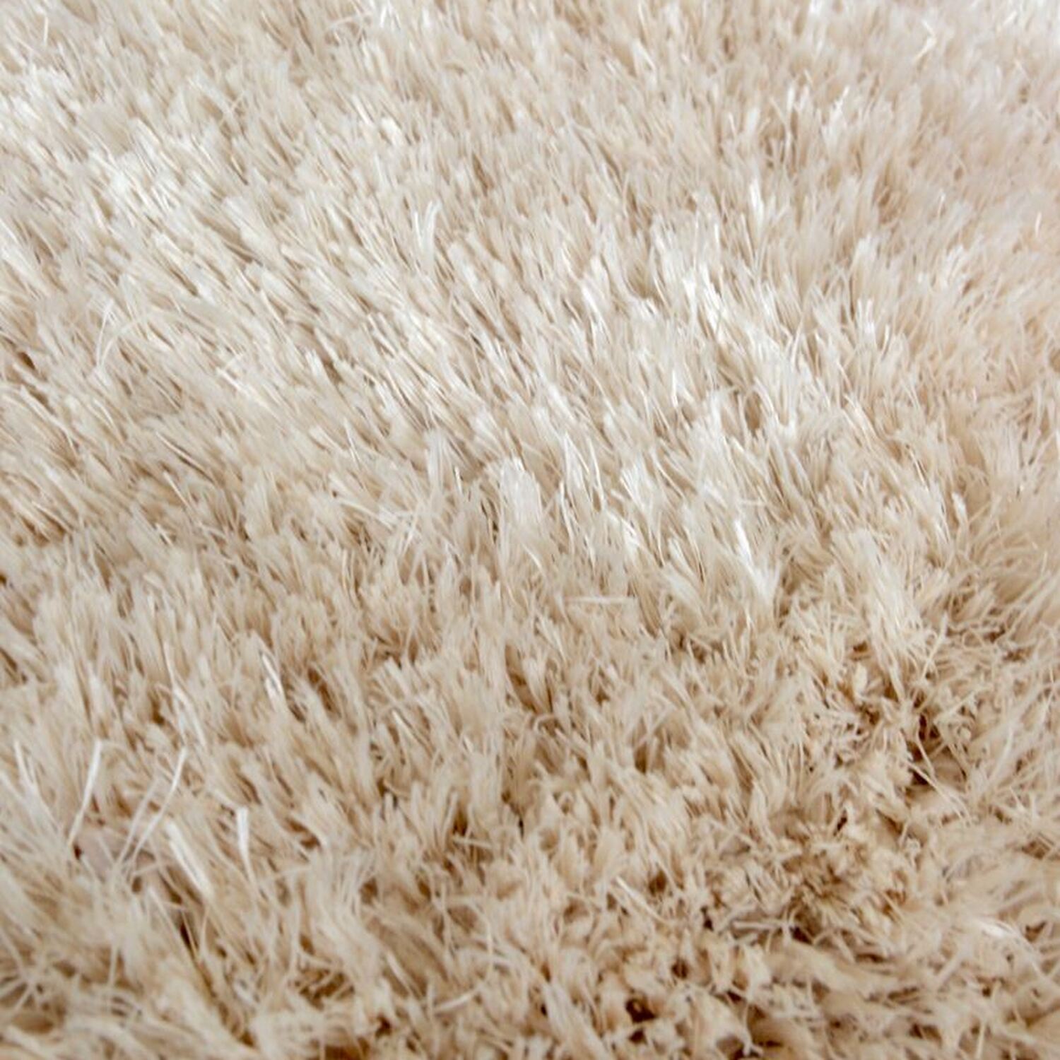 Champagne Washable And Non Slip 4cm Shaggy Rug - Rena