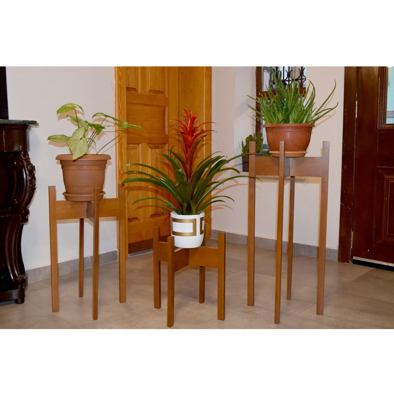 Florny 3 Pieces Plant Stand - Medium
