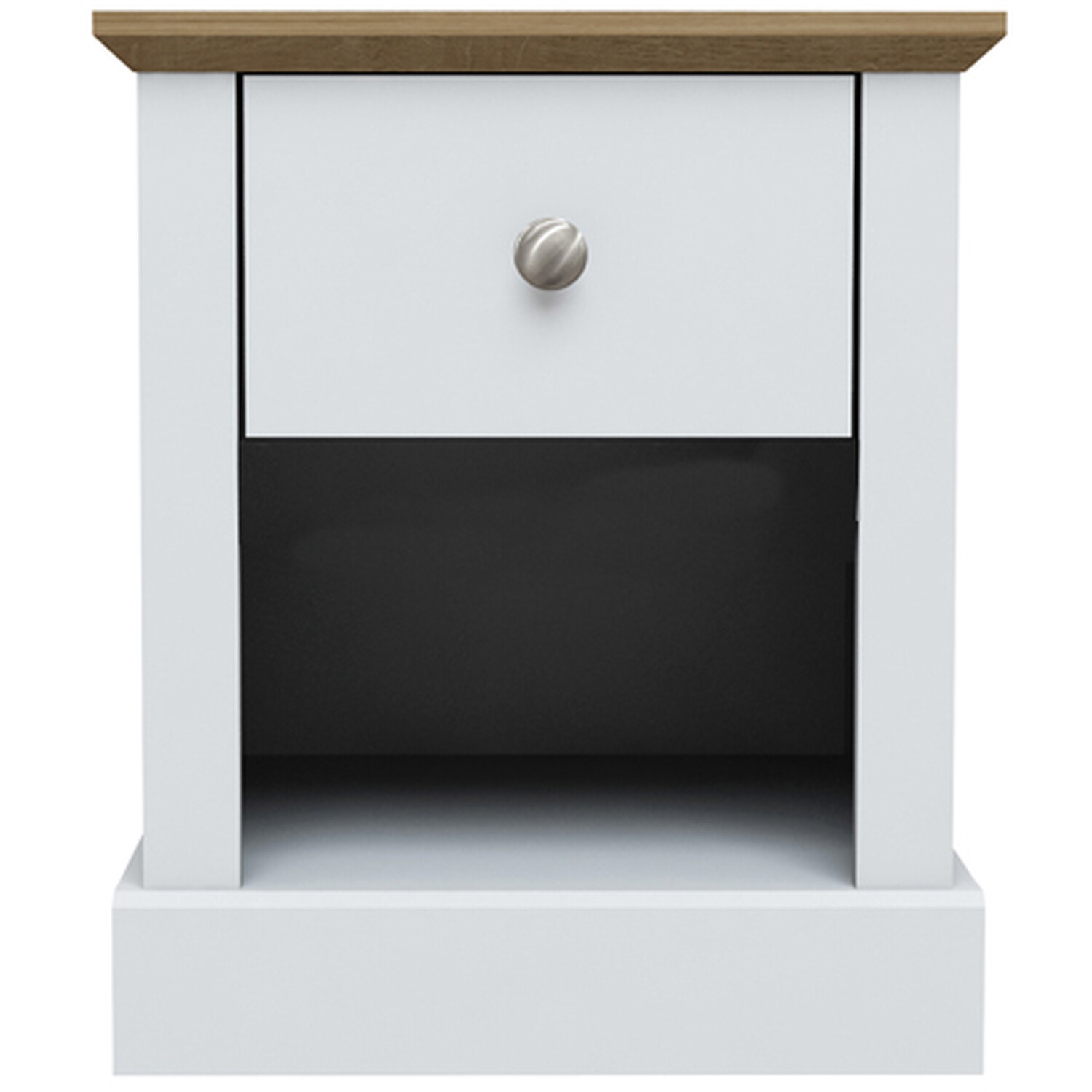 Devon Lamp Table - White thumbnail