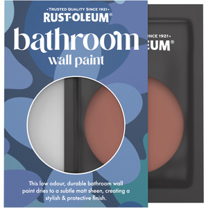 Rust-Oleum Bathroom Wall Tester Sachet - Fire brick 10ml