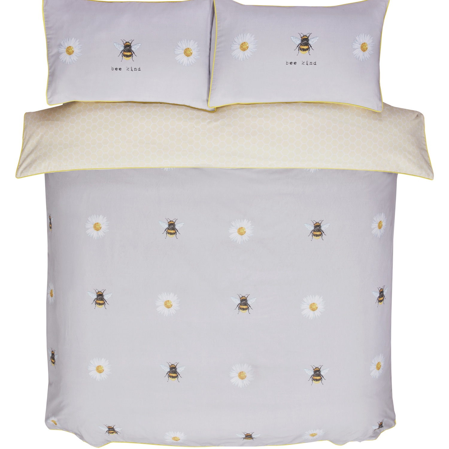 Bee Kind Duvet Set - Multi King