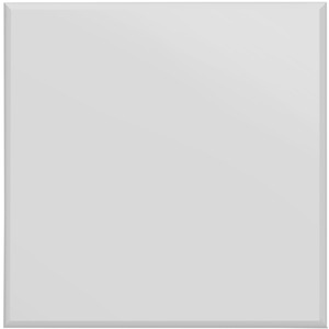 Moderni All Glass Modern Bevelled Square Wall Mirror