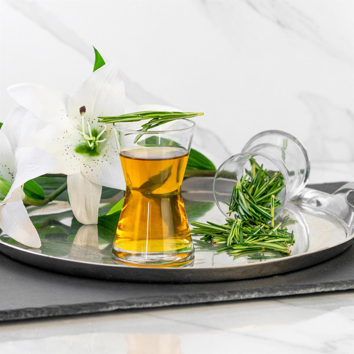 Image of 140ml Derin Glass Tea Cup Set&hellip;
