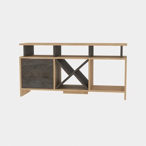 Oak and Wenge Auburn Modern TV Unit shot 5395828