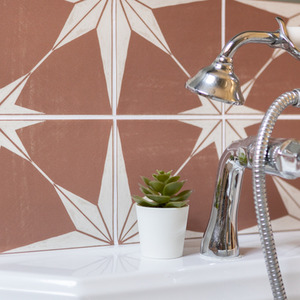 Astra Terracotta Wall Tile Vinyl Stickers