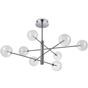 EQUINOXE 8 Light Multi Arm Semi Flush Ceiling Lamp