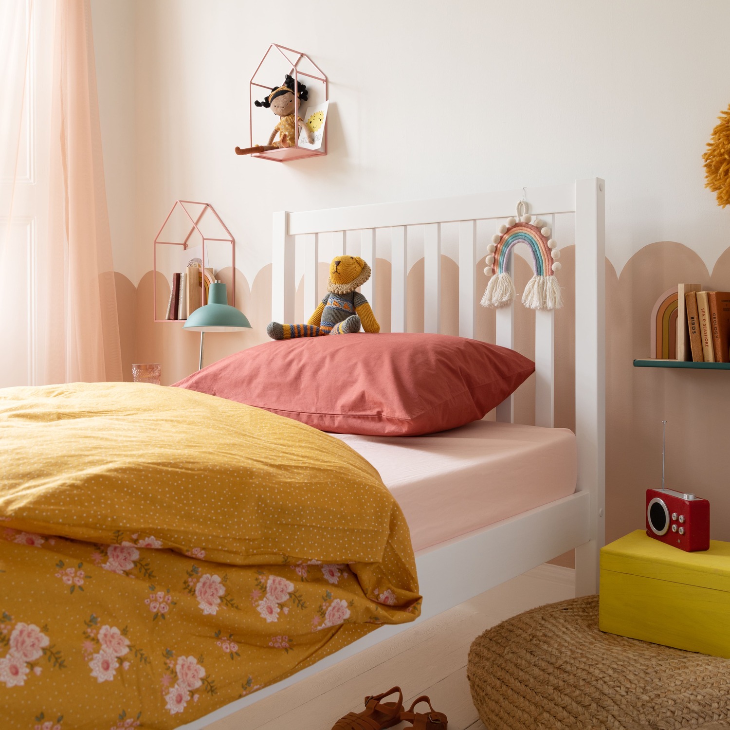 Linnea Single Bed - White