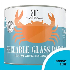 Thorndown Adonis Blue Peelable Glass Paint