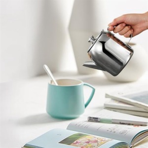 Stainless Steel Teapot With Flip Lid