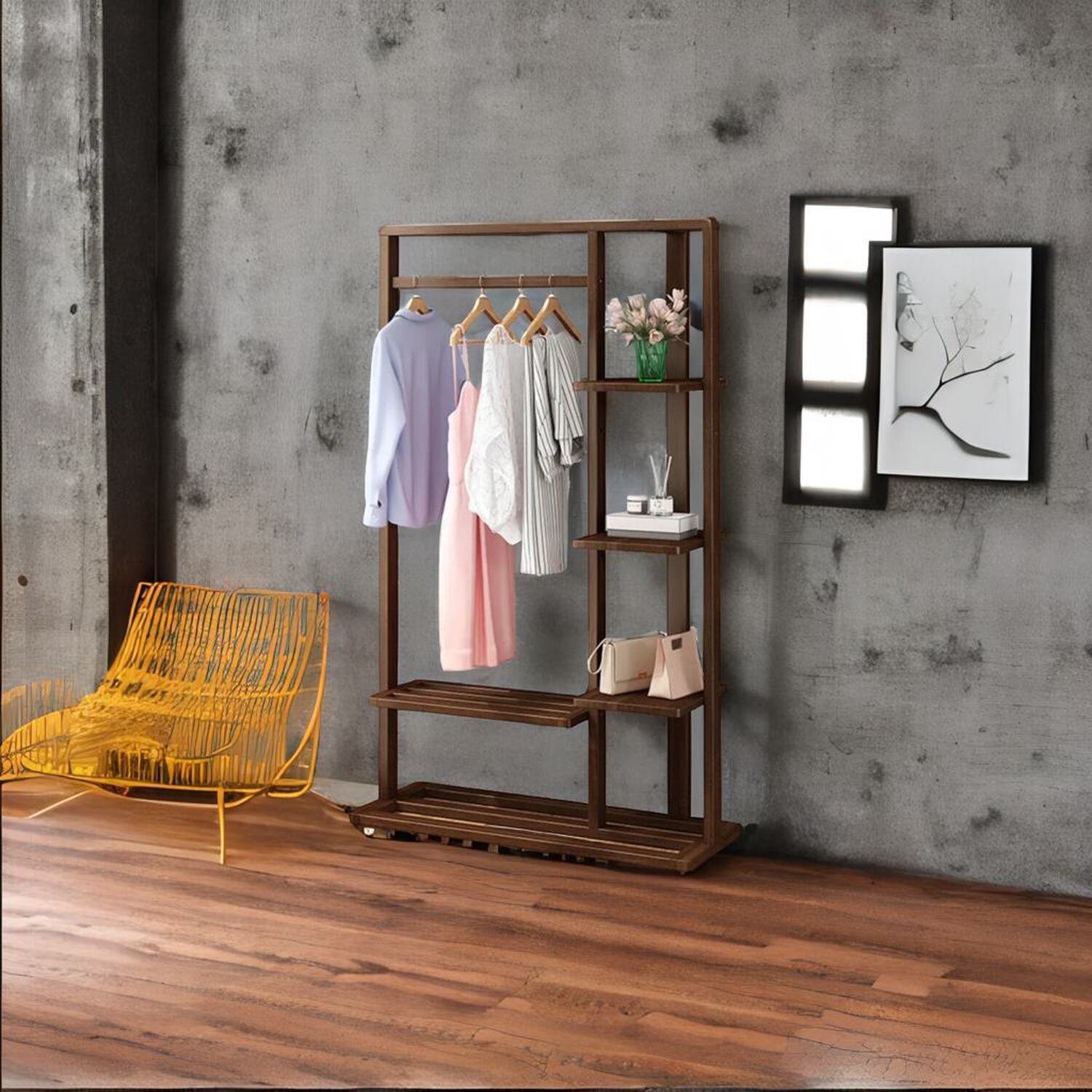 Modcraft Clothes Rack and Shoe Storage