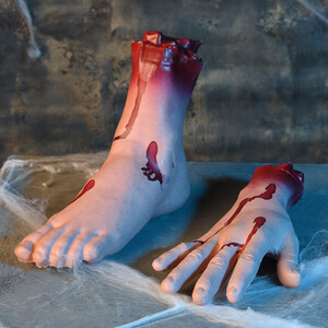 Creepy Hand and Foot Prop