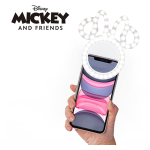 Disney Minnie Mouse Clip On Selfie Ring Light