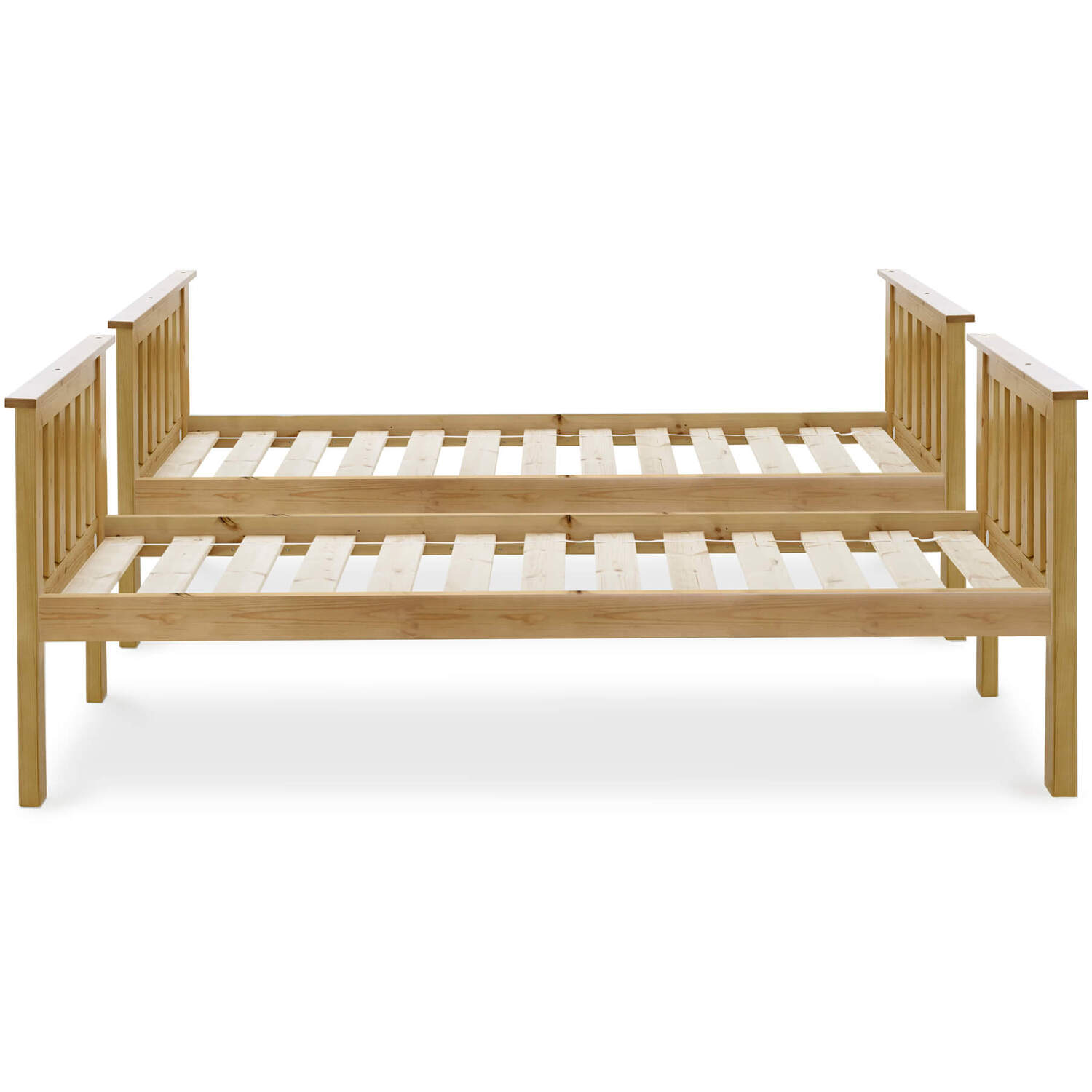 Erin Wooden Bunk Bed - Pine
