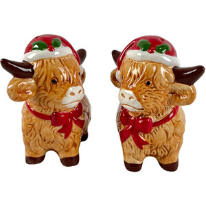 Highland Cow Salt and Pepper Shakers
